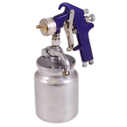 Sealey Suction Feed Spray Gun 1.7mm Set-Up
