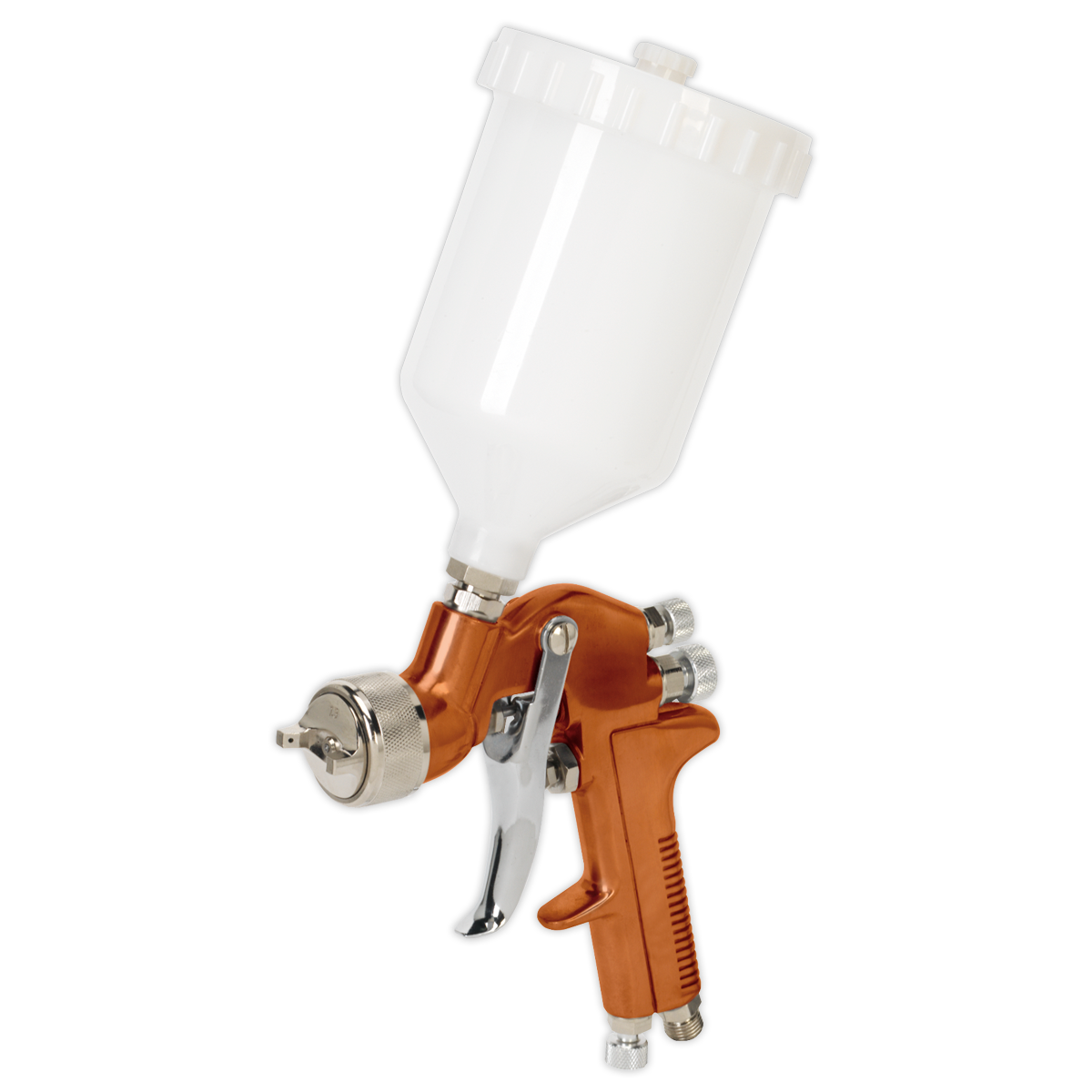 Sealey Spray Gun Gravity Feed Siegen Brand - 1.3mm Set-Up