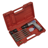 Sealey Air Hammer with Chisels Long Stroke