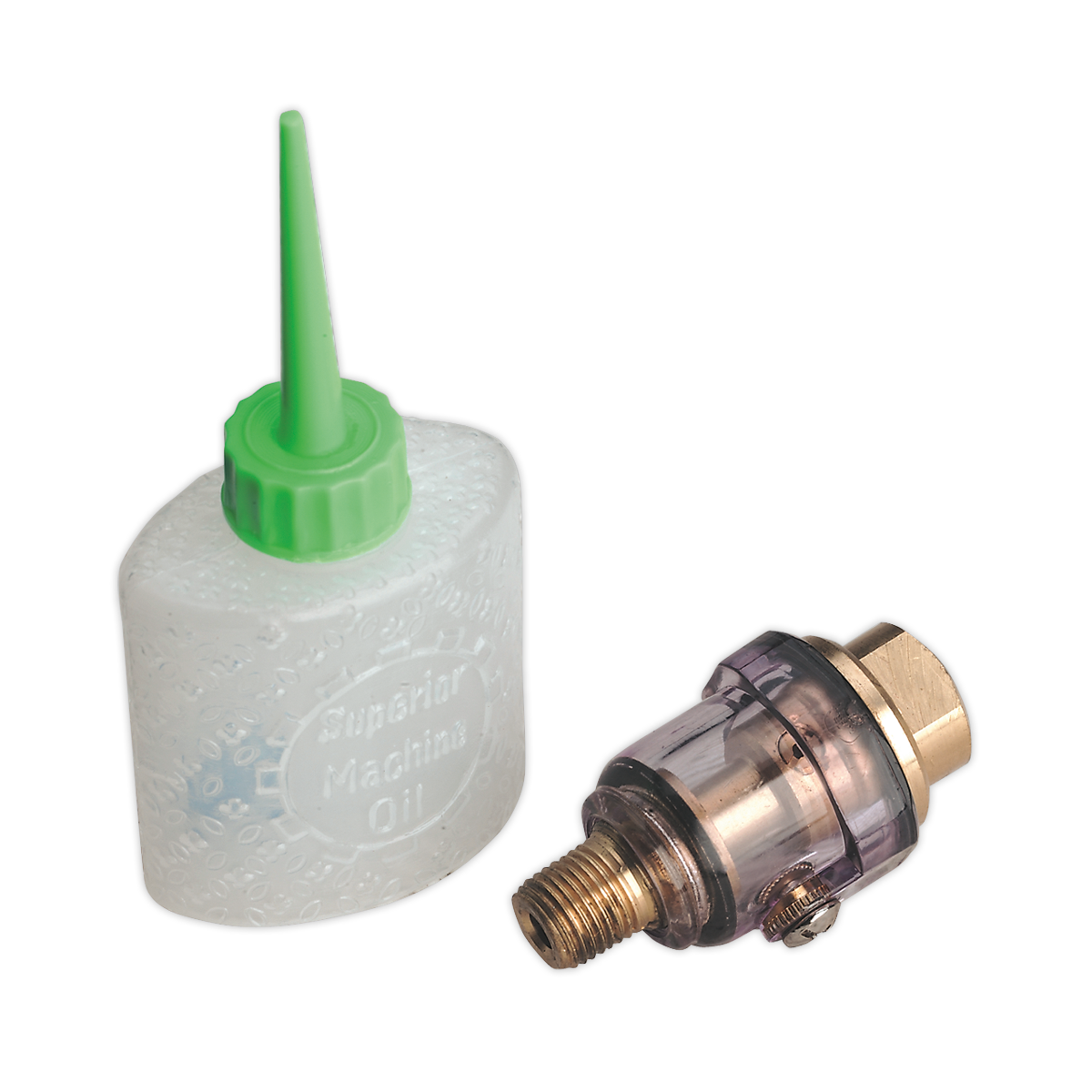 Sealey Mini In-Line Air Tool Oiler 1/4"BSP with Filler