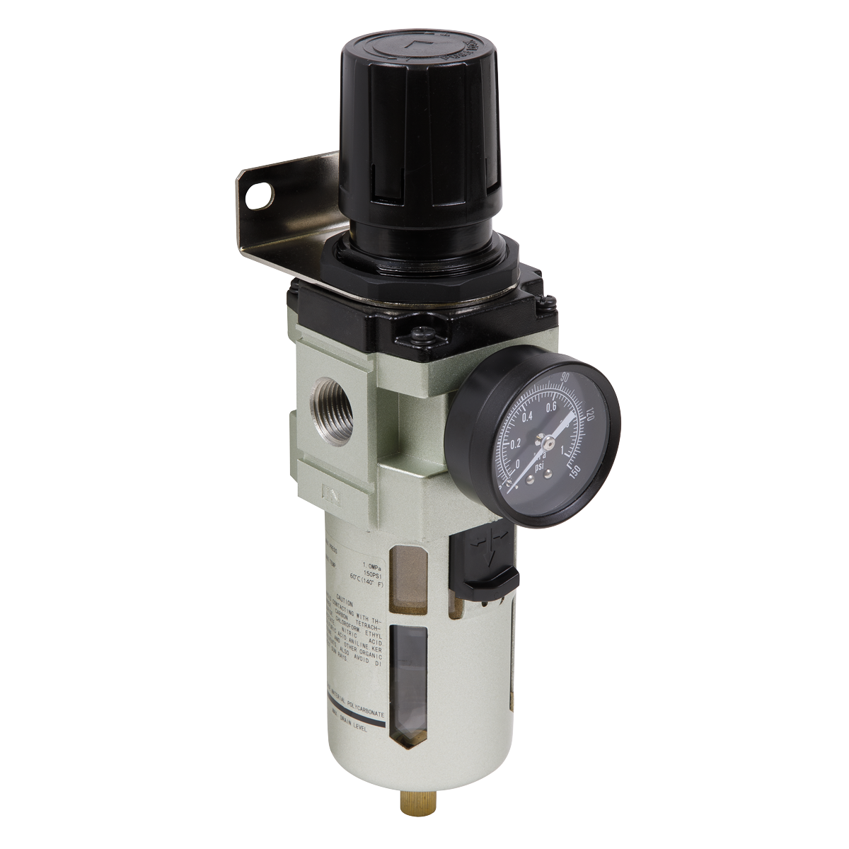 Sealey Air Filter/Regulator Max Airflow 140cfm
