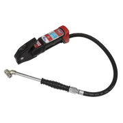 Sealey Premier Anodised Digital Tyre Inflator with Twin Push-On Connector