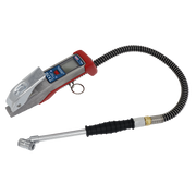 Sealey Digital Tyre Inflator 0.5m Hose with Twin Push-On Connector