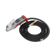 Sealey Digital Tyre Inflator 2.7m Hose with Clip-On Connector