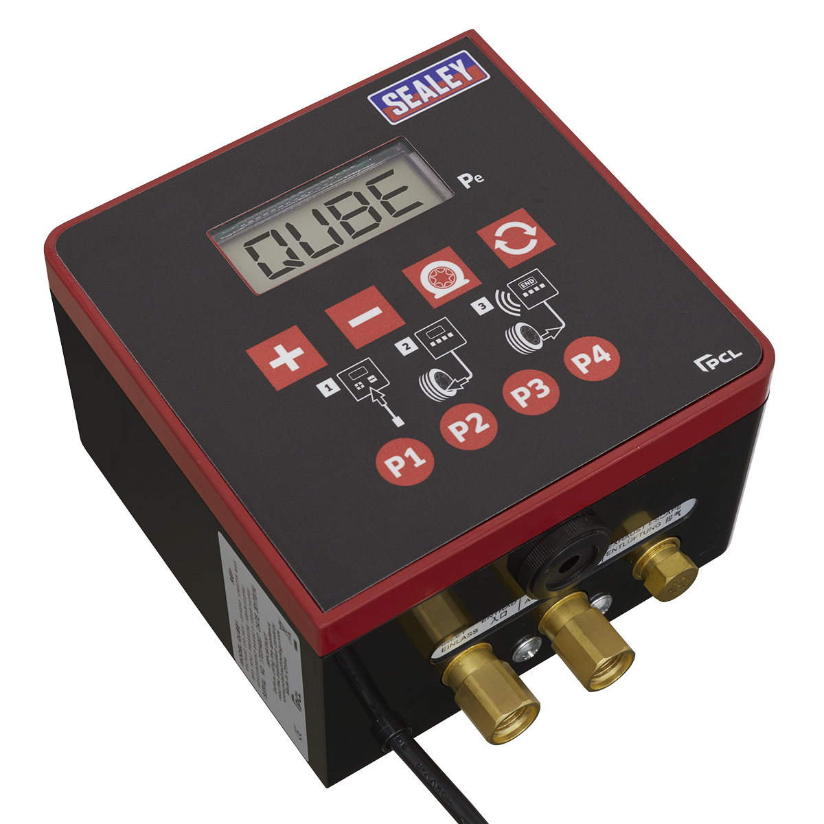 Sealey Qube Digital Tyre Inflator Professional with OPS & Nitrogen Purge