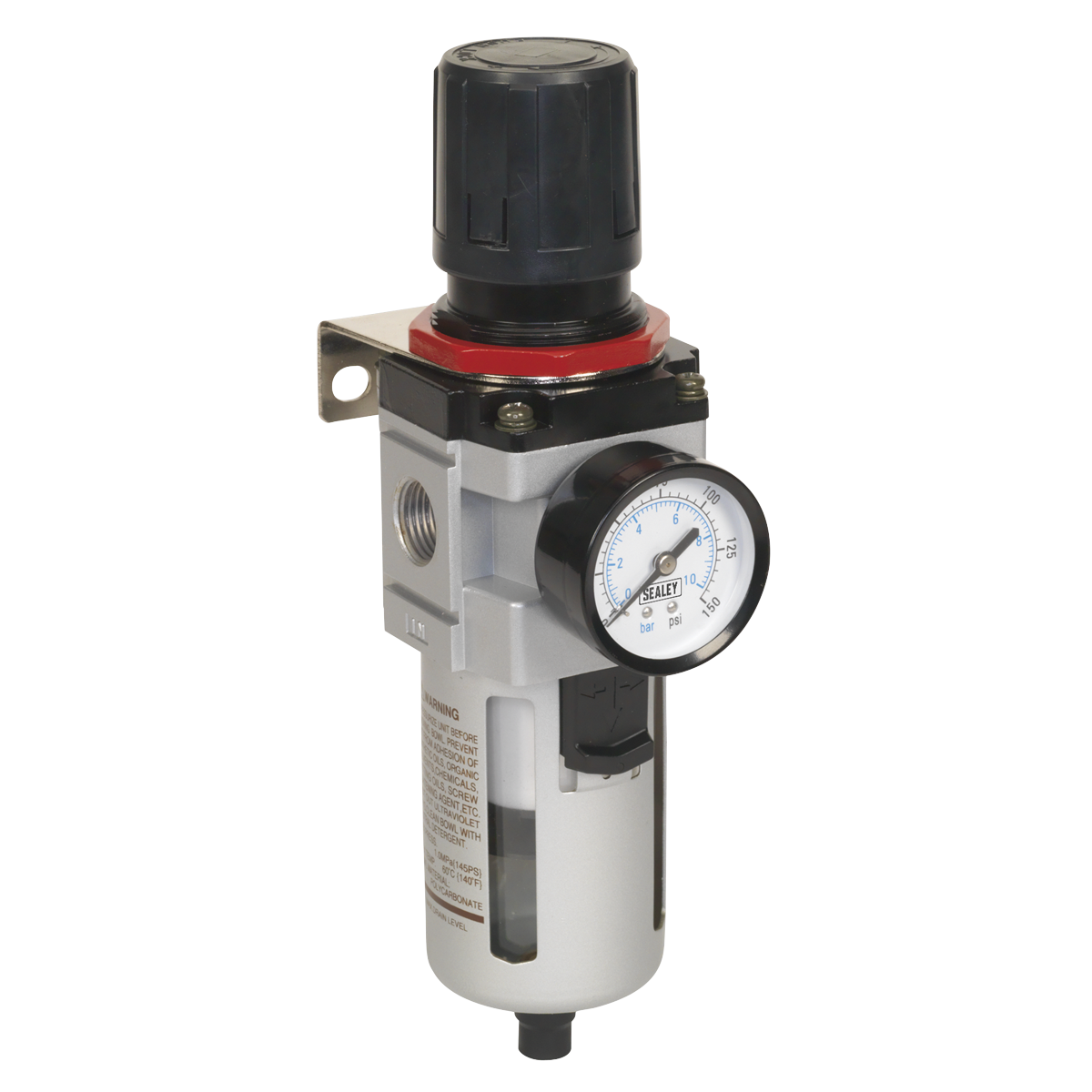 Sealey Air Filter/Regulator - High Flow