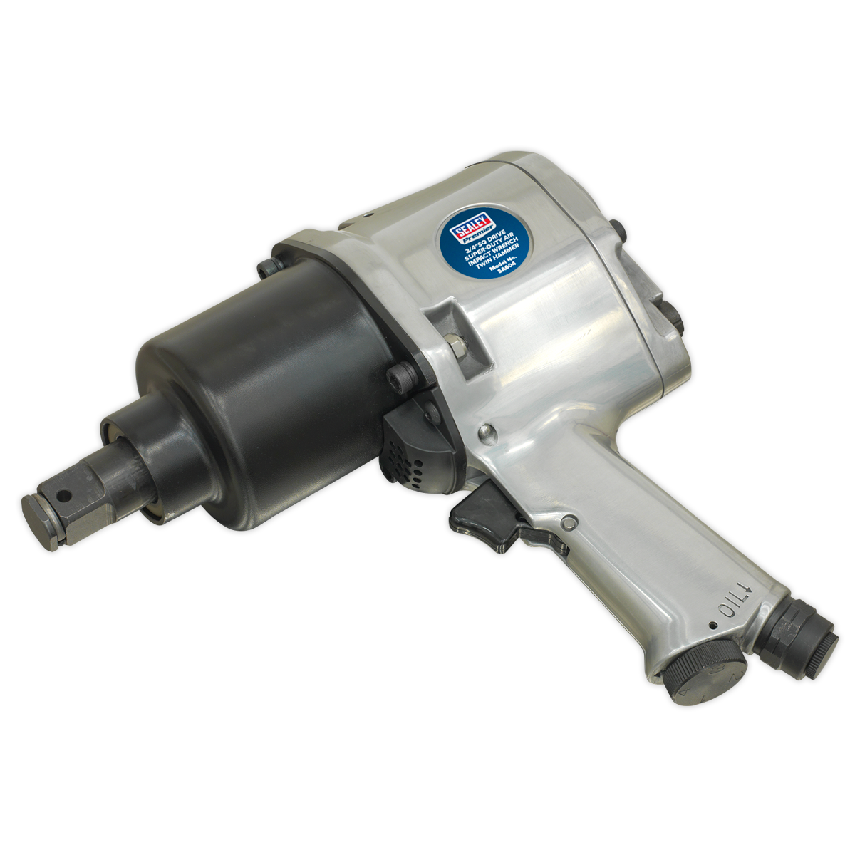 Sealey Air Impact Wrench 3/4"Sq Drive Super-Duty Heavy - Twin Hammer