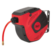 Sealey Air Hose Reel Auto-Rewind Control 10m Ø8mm ID - PU Hose