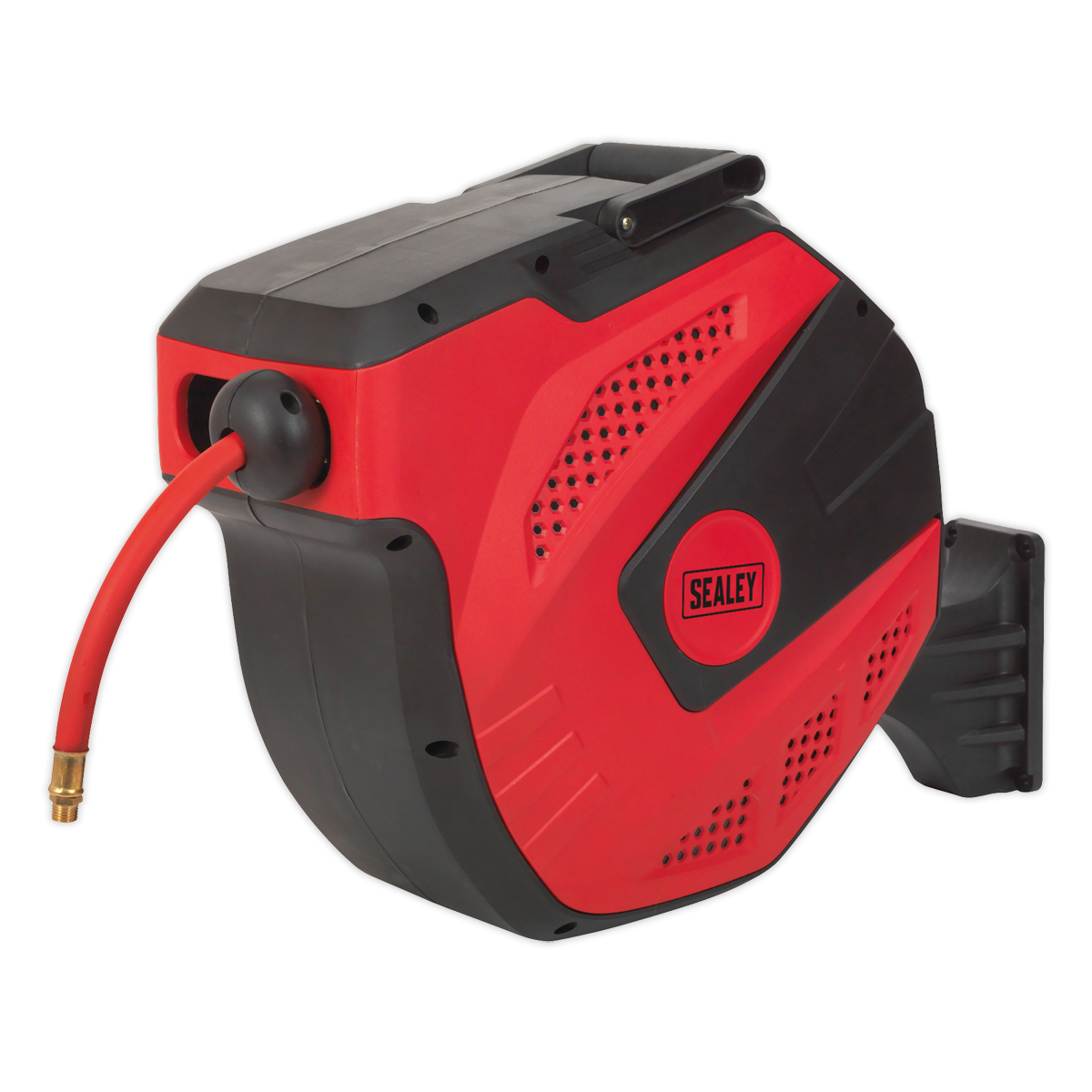 Sealey Air Hose Reel Auto-Rewind Control 15m Ø10mm ID - Rubber Hose