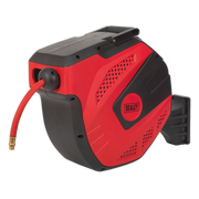 Sealey Air Hose Reel Auto-Rewind Control 15m Ø10mm ID - Rubber Hose