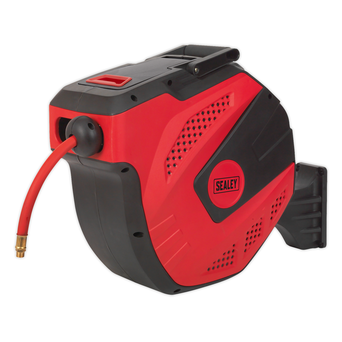 Sealey Air Hose Reel Auto-Rewind Control 30m Ø10mm ID - Rubber Hose