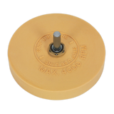 Sealey Stripe Removing Pad Ø88 x 15mm, 6mm Mandrel