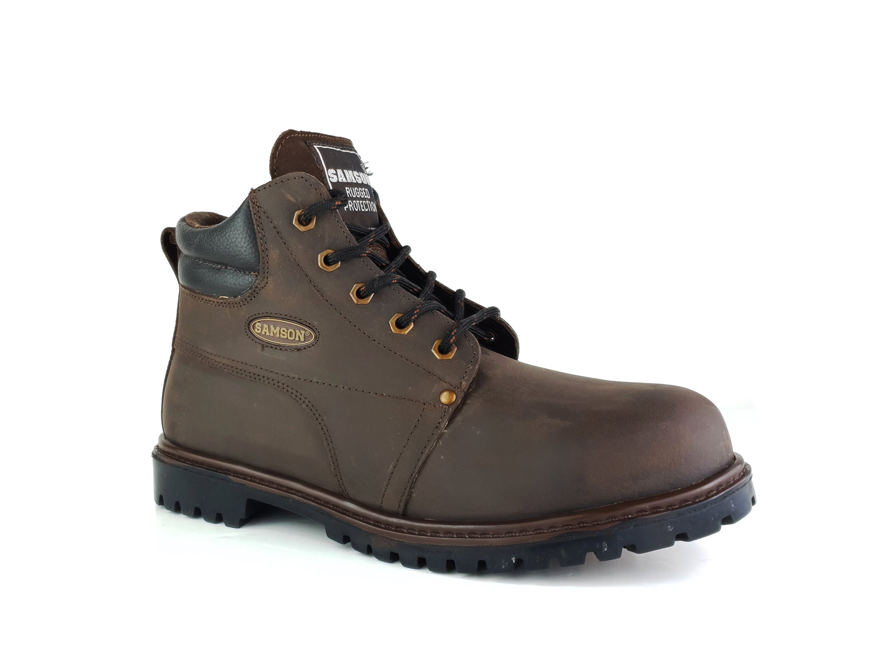 Giffard Newton & Sons TuffKing Samson Crewe Premium Leather Hiker Boots
