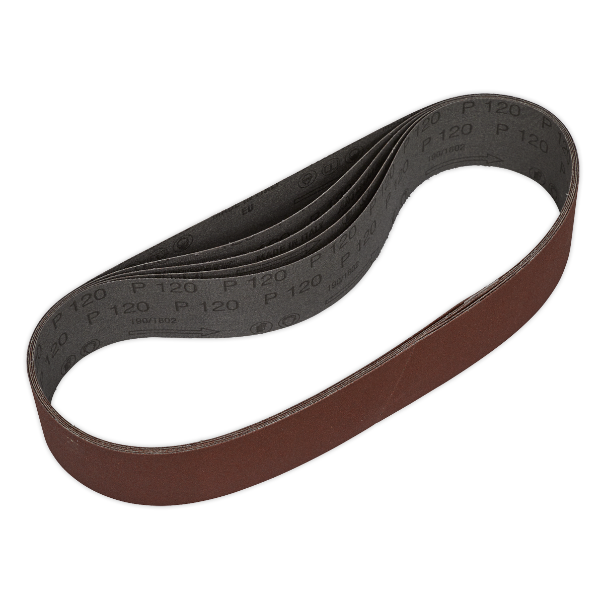 Sealey Sanding Belt 50 x 686mm 120Grit Pack of 5