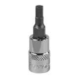 Sealey Hex Socket Bit 4mm 1/4"Sq Drive