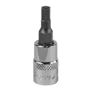 Sealey Hex Socket Bit 4mm 1/4"Sq Drive