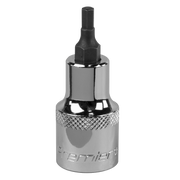 Sealey Hex Socket Bit 4mm 1/2"Sq Drive