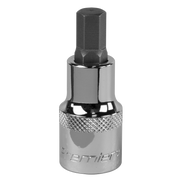 Sealey Hex Socket Bit 9mm 1/2"Sq Drive
