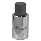 Sealey Hex Socket Bit 17mm 1/2"Sq Drive