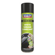 Sealey White Grease Lubricant 500ml Pack of 6