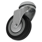 Sealey Castor Wheel Bolt Hole Swivel Ø75mm SCW175SB