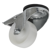 Sealey Castor Wheel Bolt Hole Swivel with Total Lock Ø80mm