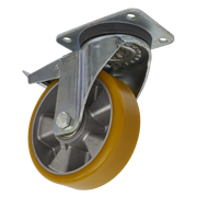 Sealey Castor Wheel Swivel Plate with Total Lock Ø160mm SCW5160SPL