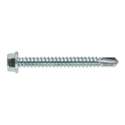Sealey Self-Drilling Screw 5.5 x 50mm Hex Head Zinc Pack of 100