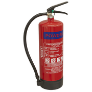 Sealey Fire Extinguisher 6kg Dry Powder