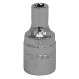 Sealey TRX-Star* Socket E4 1/4"Sq Drive