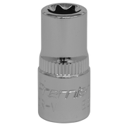 Sealey TRX-Star* Socket E8 1/4"Sq Drive