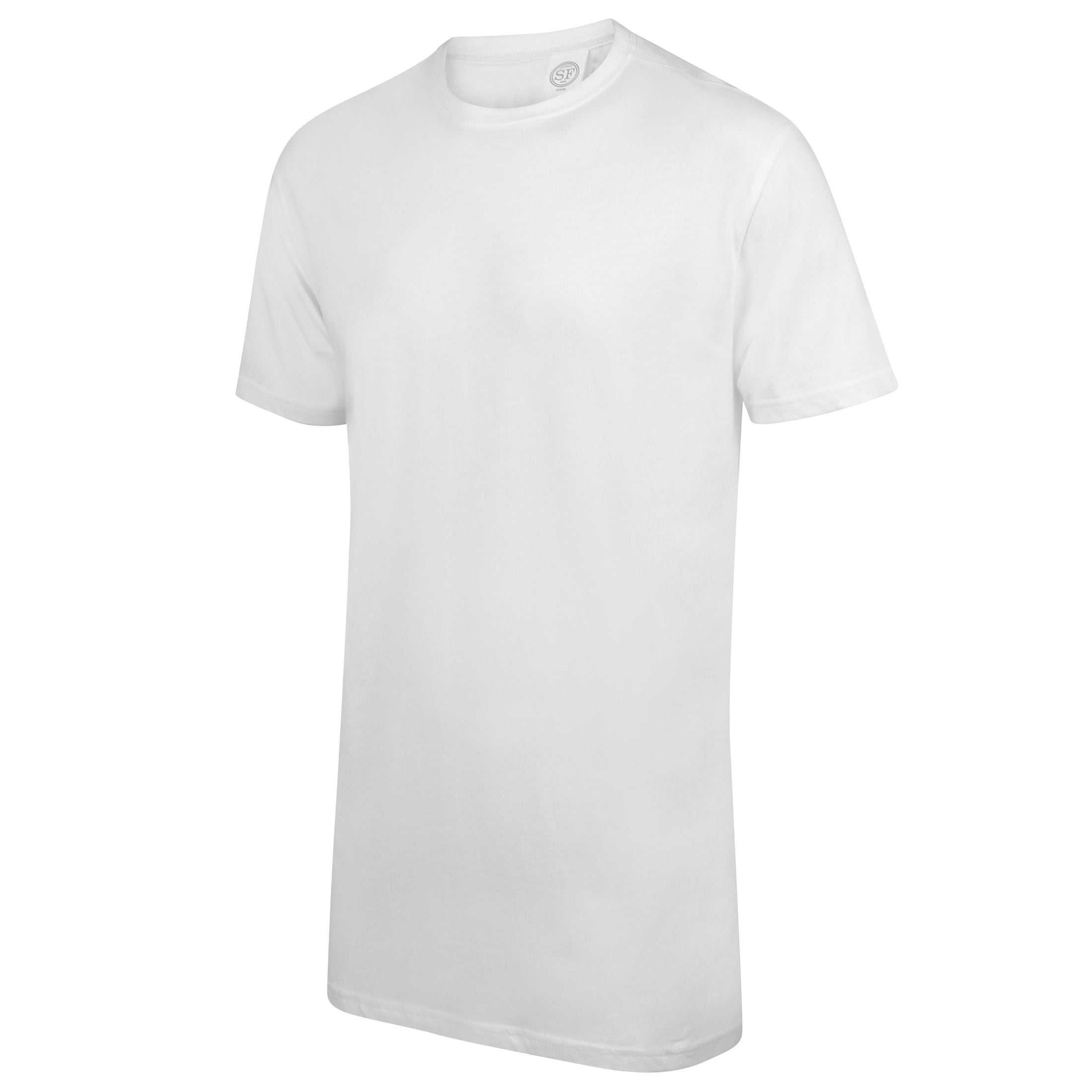 Sf Longline T-Shirt With Dipped Hem