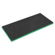 Sealey Easy Peel Shadow Foam® Green/Black 1200 x 550 x 50mm