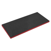 Sealey Easy Peel Shadow Foam® Red/Black 1200 x 550 x 50mm