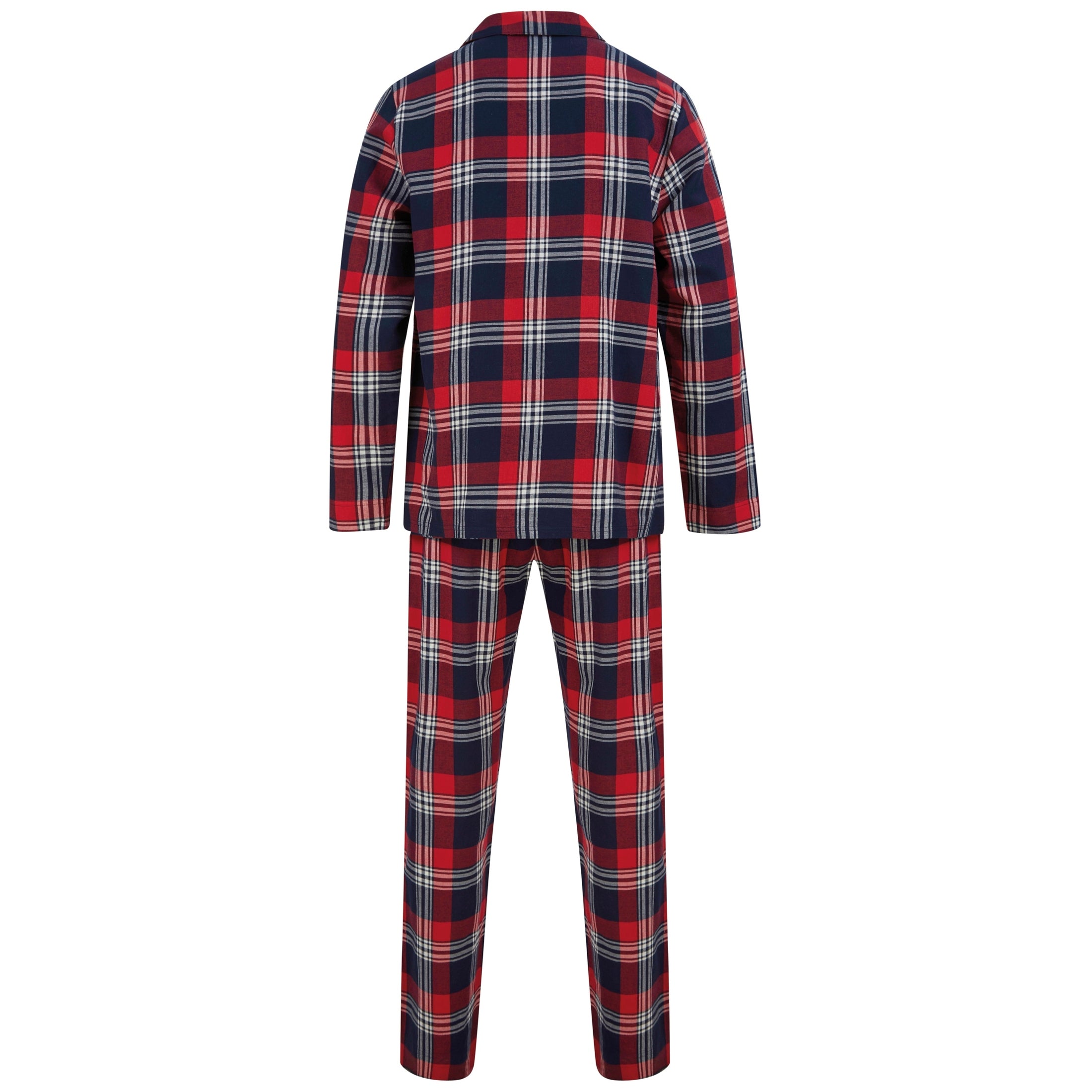 Sf Men's Tartan Lounge Set