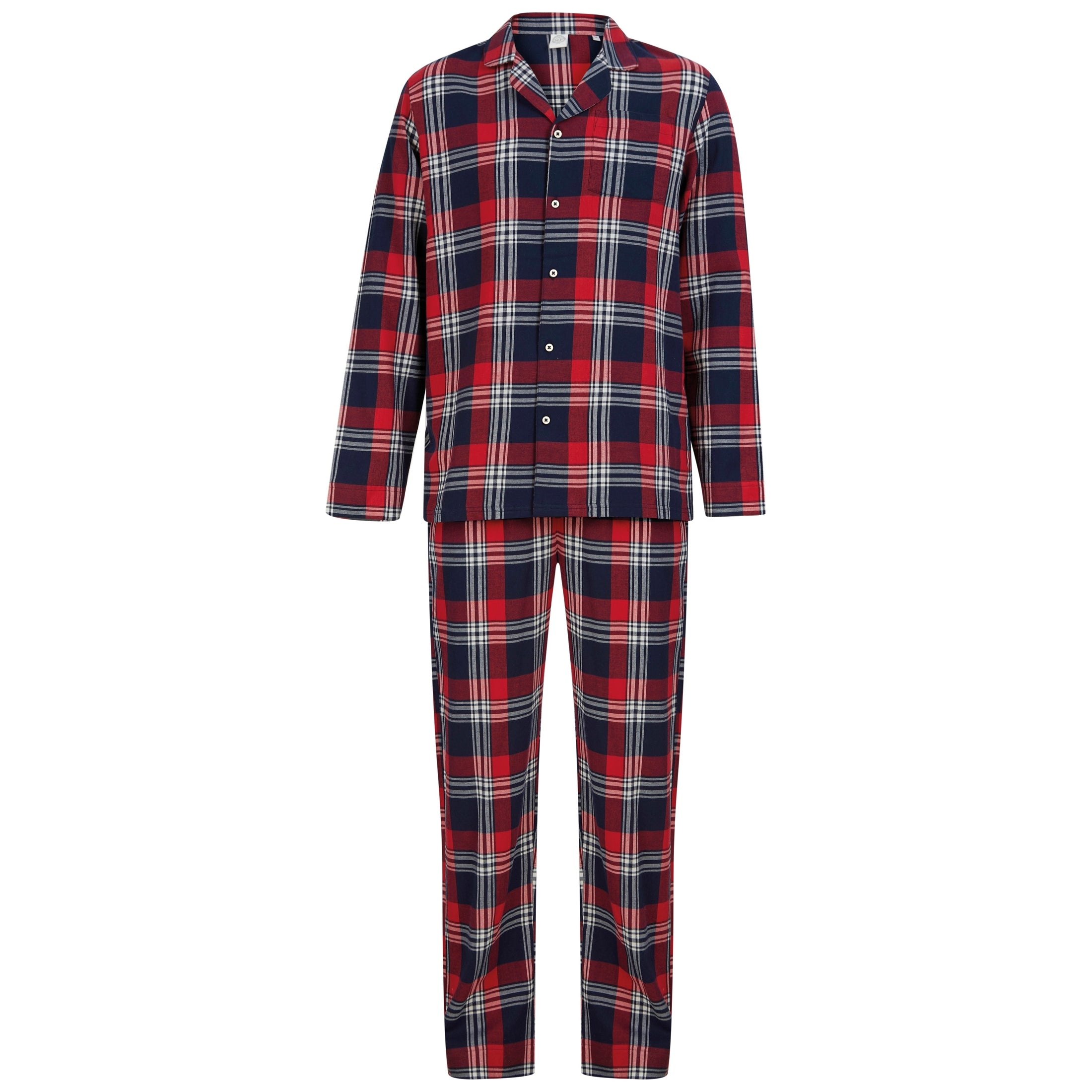 Sf Men's Tartan Lounge Set