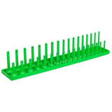 Sealey Socket Holder 1/2"Sq Drive 10-27mm Hi-Vis Green