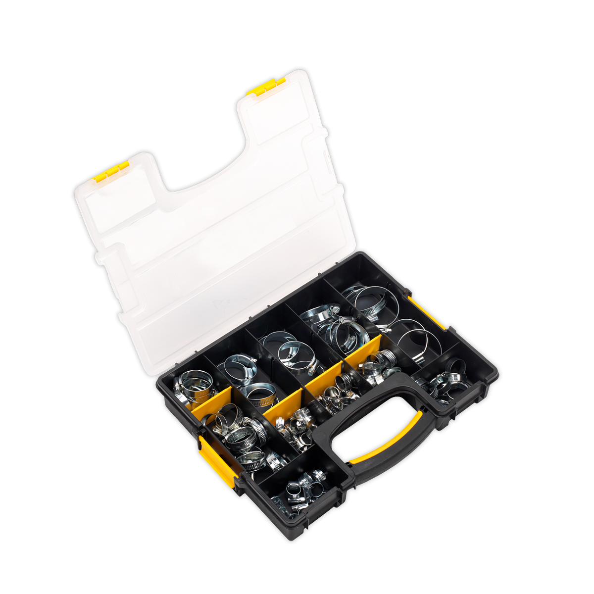 Sealey Hose Clip Assortment 85pc Ø8-57mm