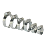 Sealey Hose Clip Assortment 30pc Ø8-29mm Zinc Plated