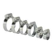 Sealey Hose Clip Assortment 30pc Ø8-29mm Zinc Plated