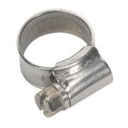 Sealey Hose Clip Stainless Steel Ø10-16mm Pack of 10