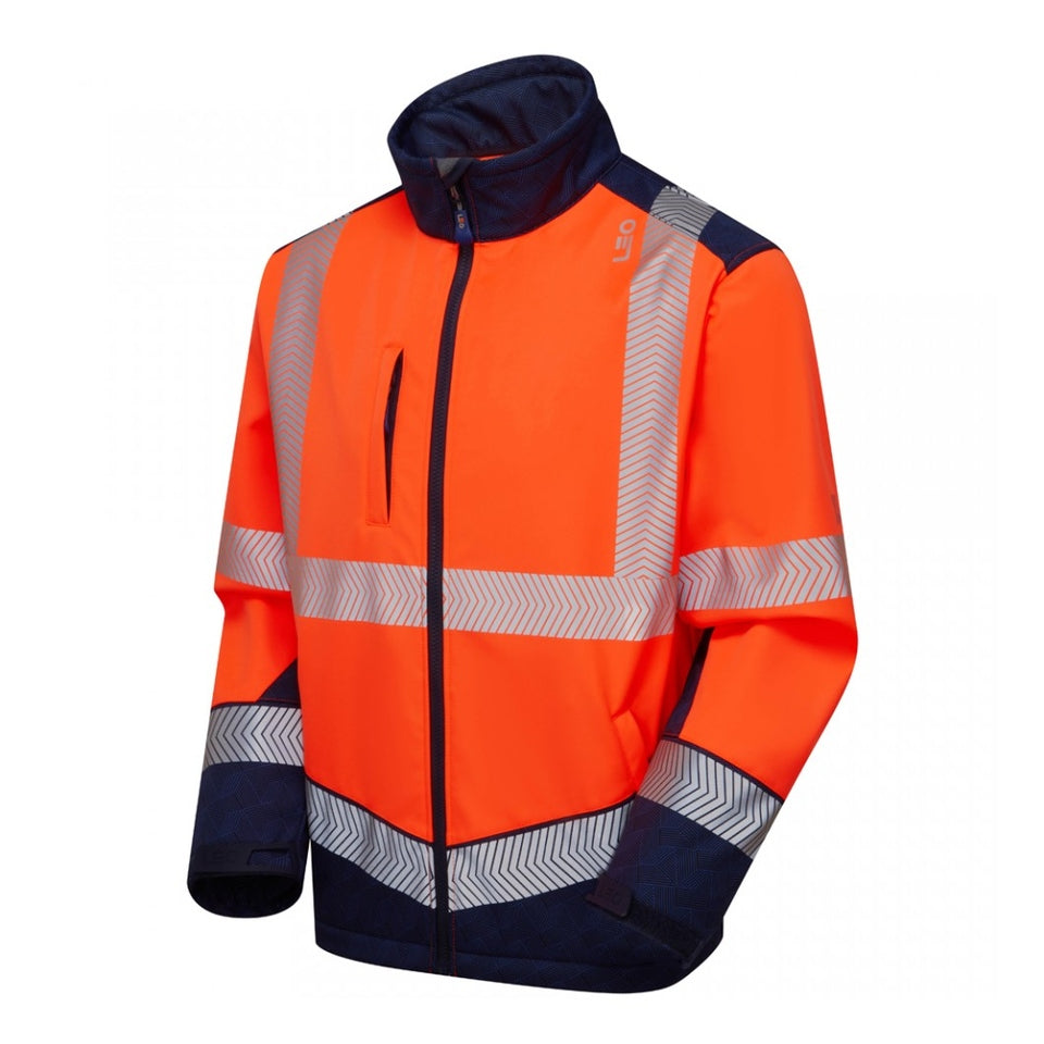 Leo Workwear BOWDEN Leo EcoViz Softshell Jacket