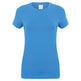 Sf Feel Good Women's Stretch T-Shirt - Heather Blue