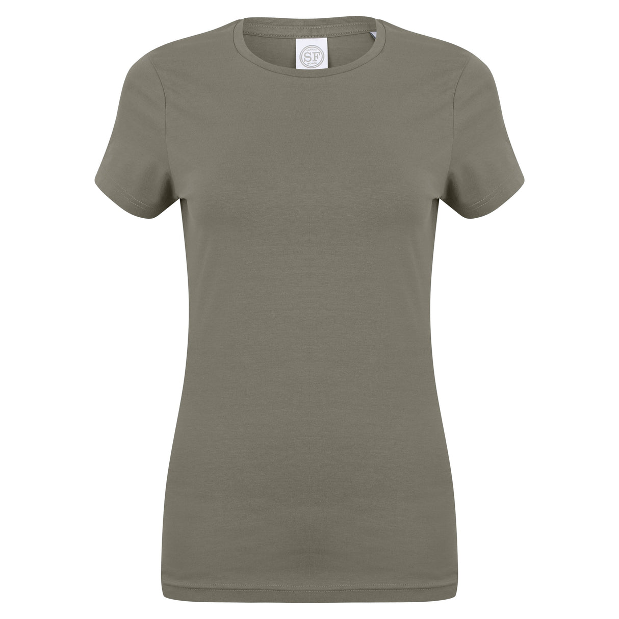 Sf Feel Good Women's Stretch T-Shirt - Khaki