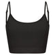 Sf Women's Sustainable Fashion Cropped Cami Top With Adjustable Straps