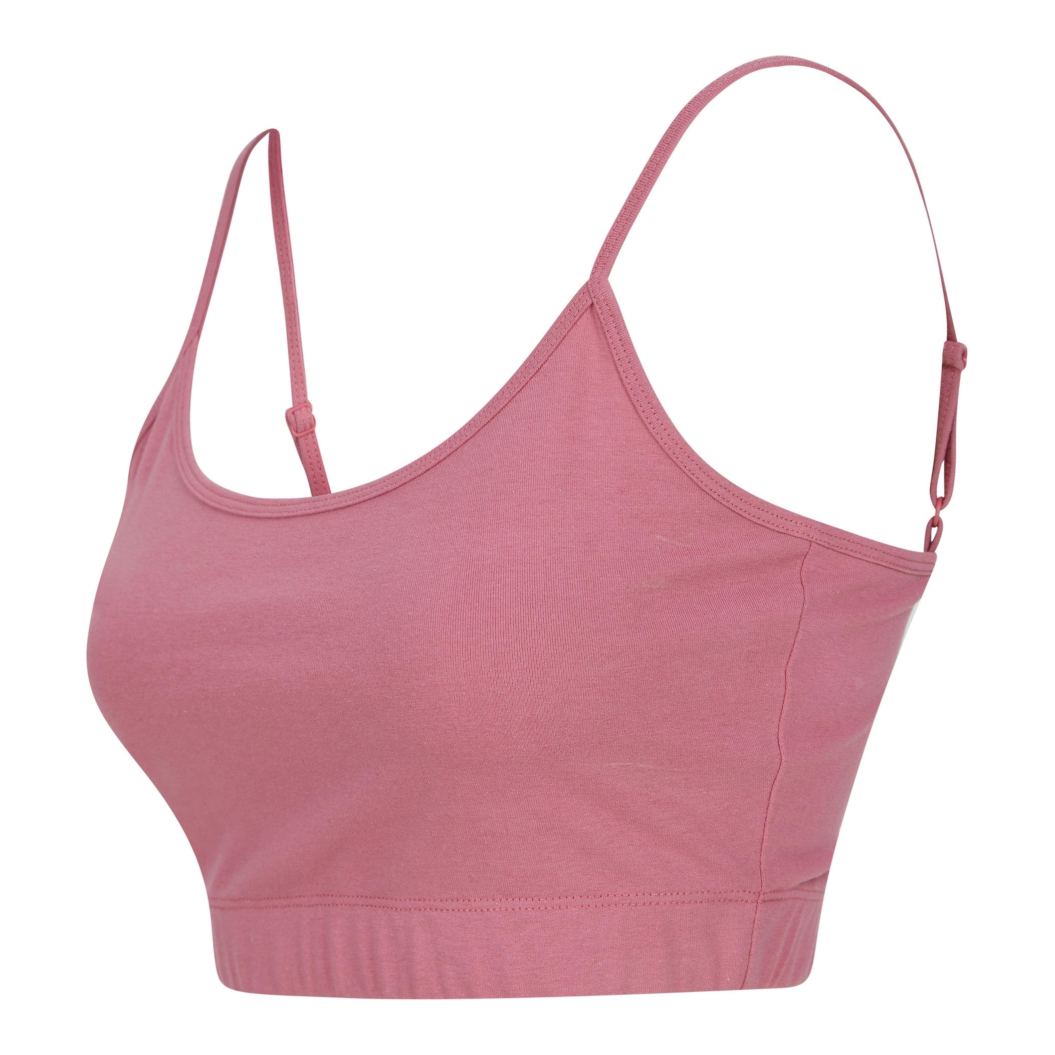 Sf Women's Sustainable Fashion Cropped Cami Top With Adjustable Straps