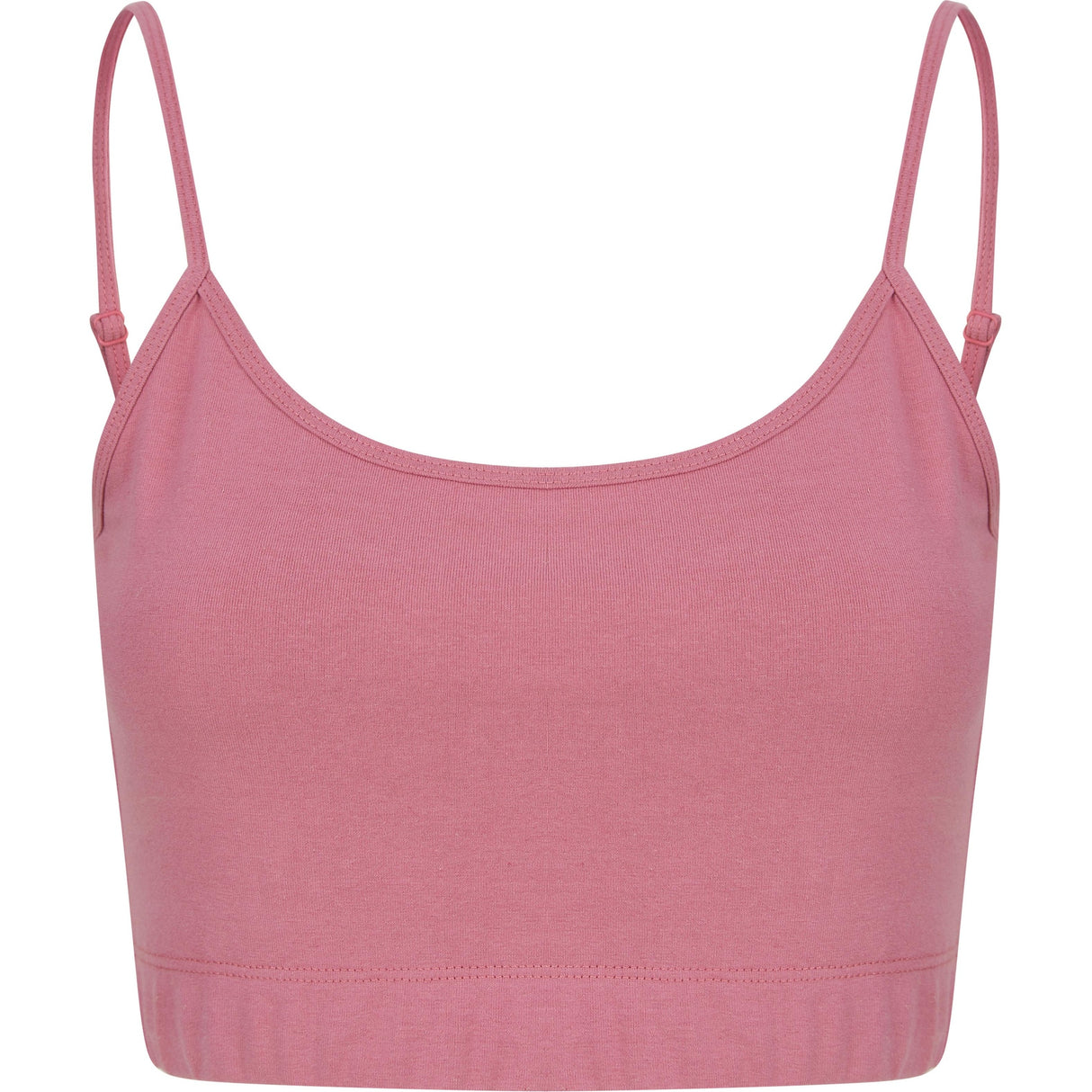 Sf Women's Sustainable Fashion Cropped Cami Top With Adjustable Straps