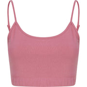 Sf Women's Sustainable Fashion Cropped Cami Top With Adjustable Straps