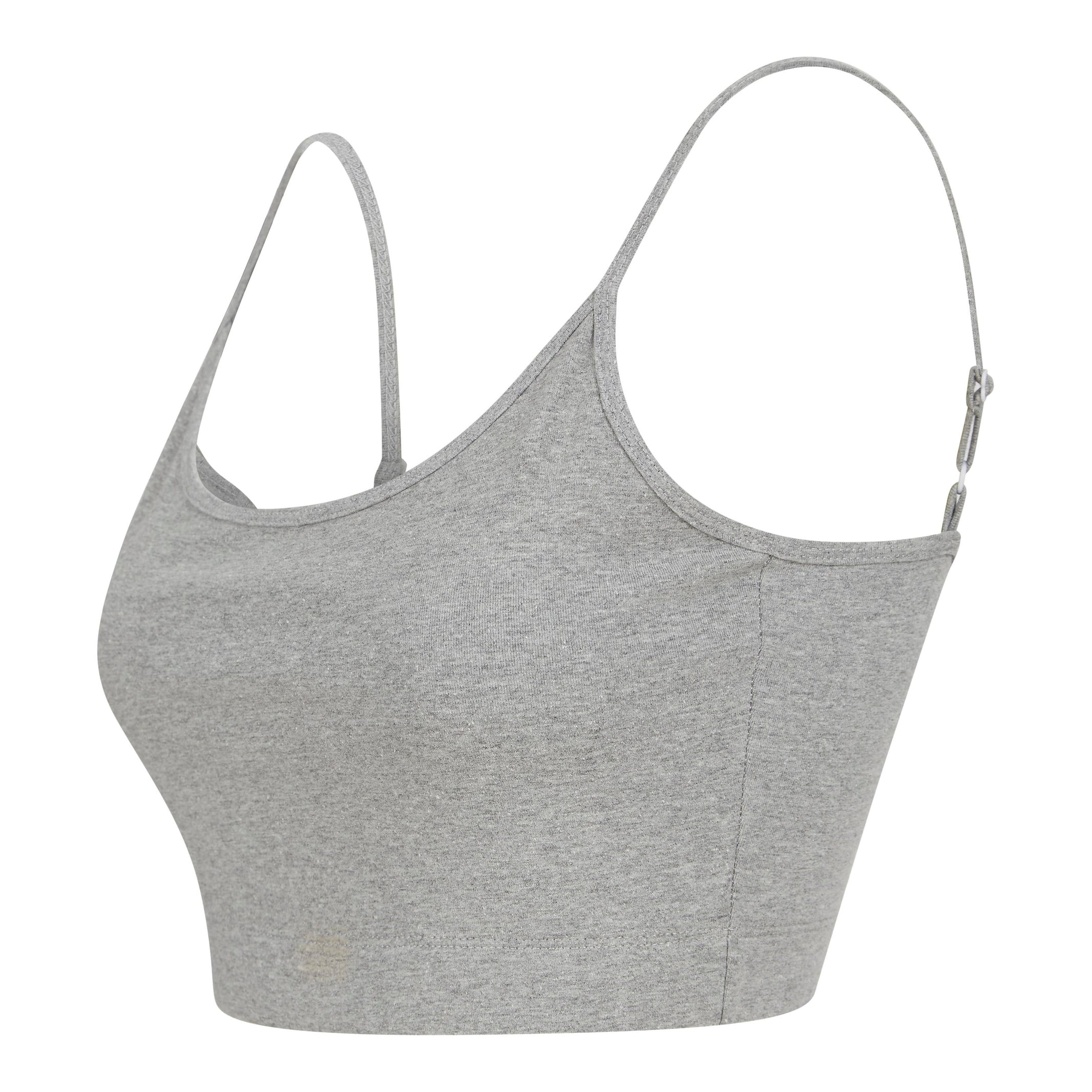 Sf Women's Sustainable Fashion Cropped Cami Top With Adjustable Straps