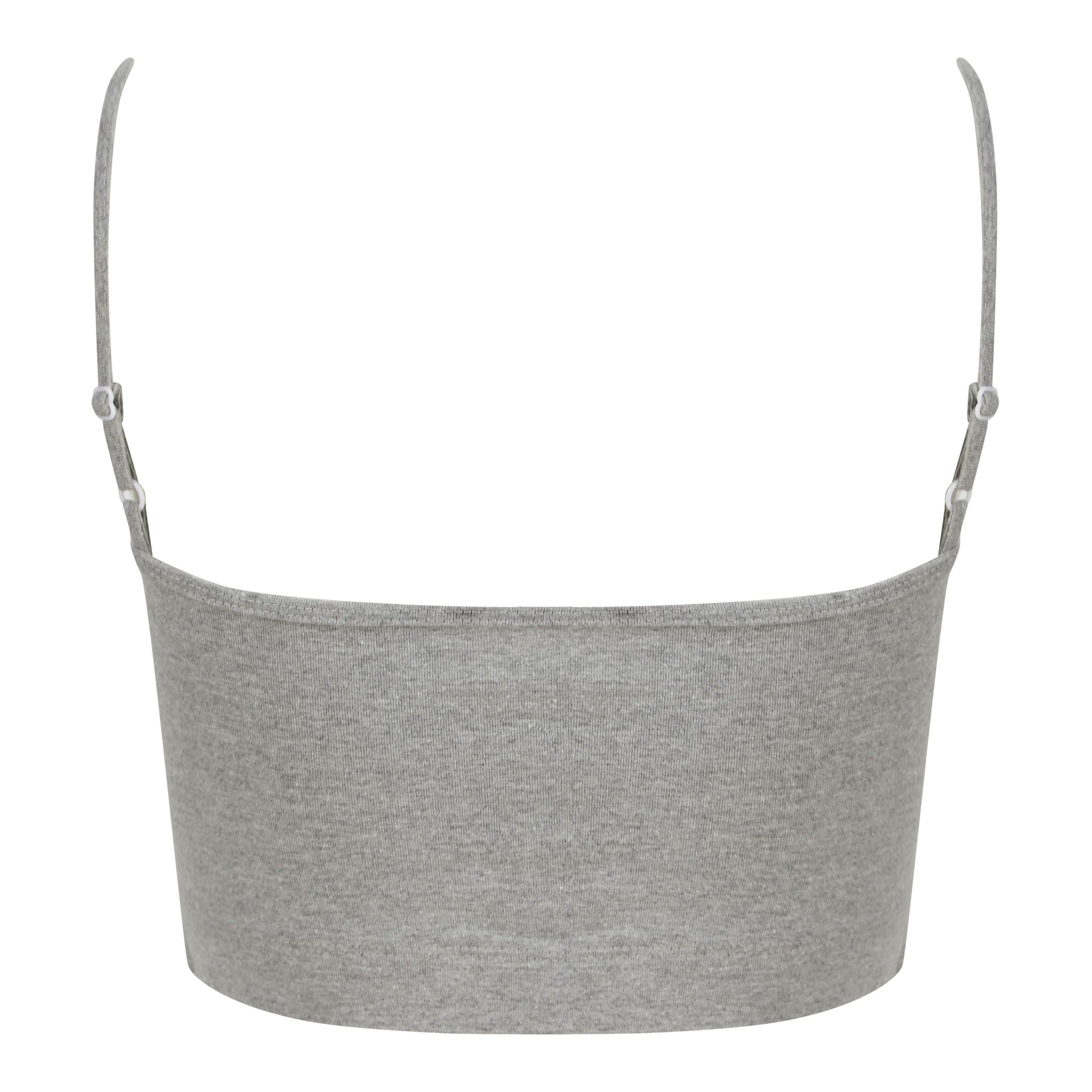 Sf Women's Sustainable Fashion Cropped Cami Top With Adjustable Straps